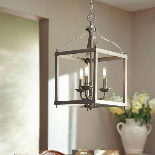 kladka strieborna chrom lampa luster klasicky regies visutne dizajn niklove lampy stredomorska jedalen kuchyna obyvacka.jpg